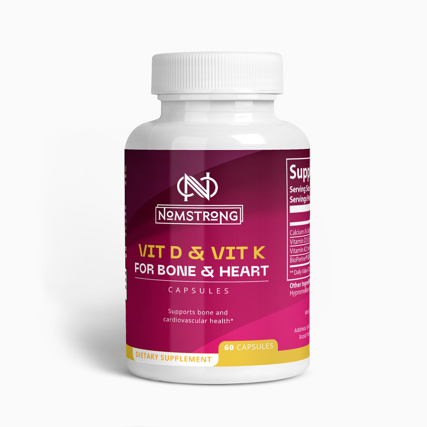 VIT D & VIT K | Bone & Heart Support