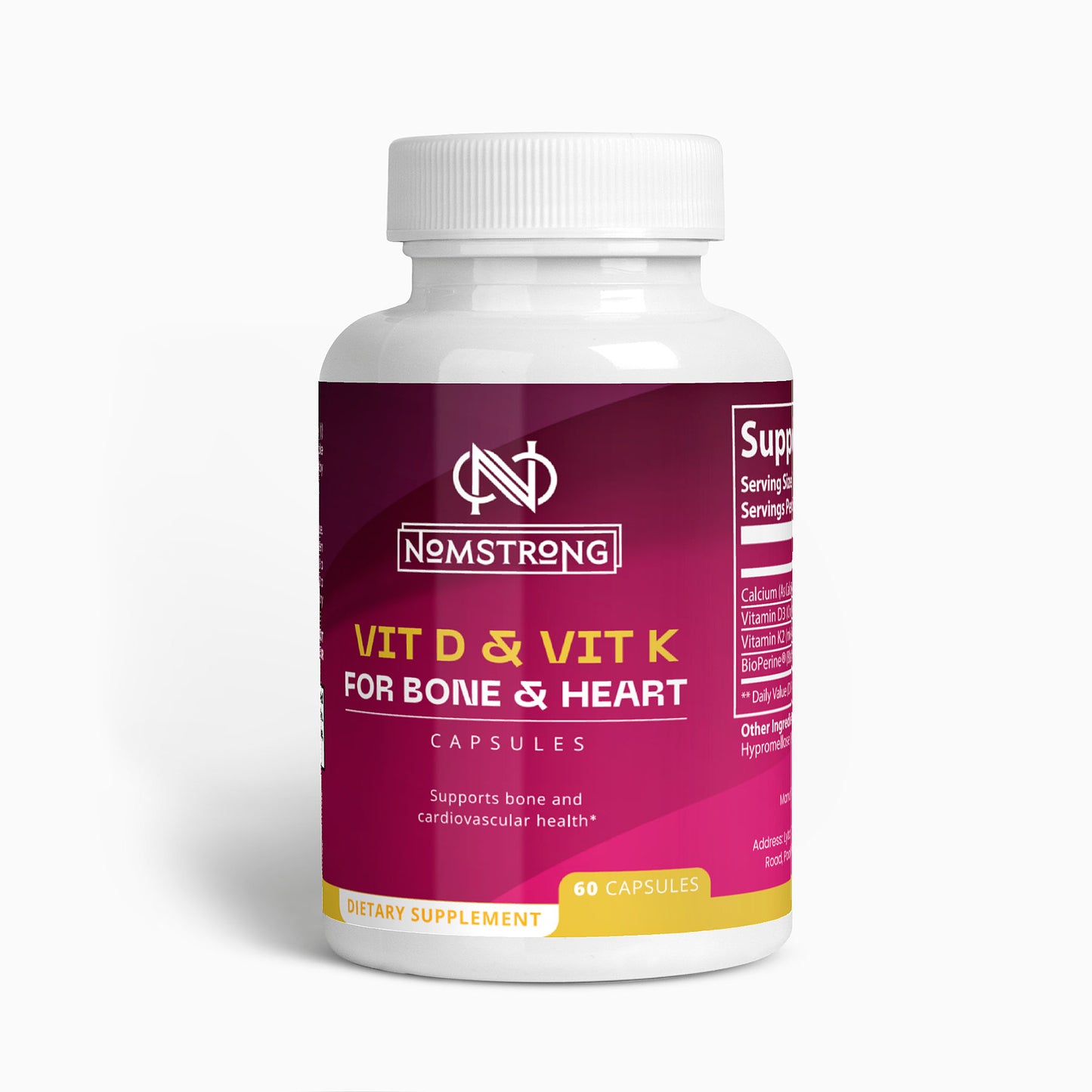 VIT D & VIT K | Bone & Heart Support