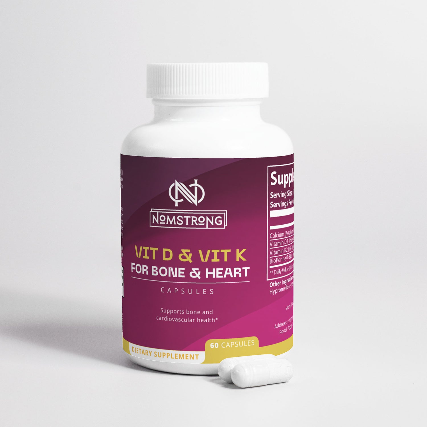 VIT D & VIT K | Bone & Heart Support