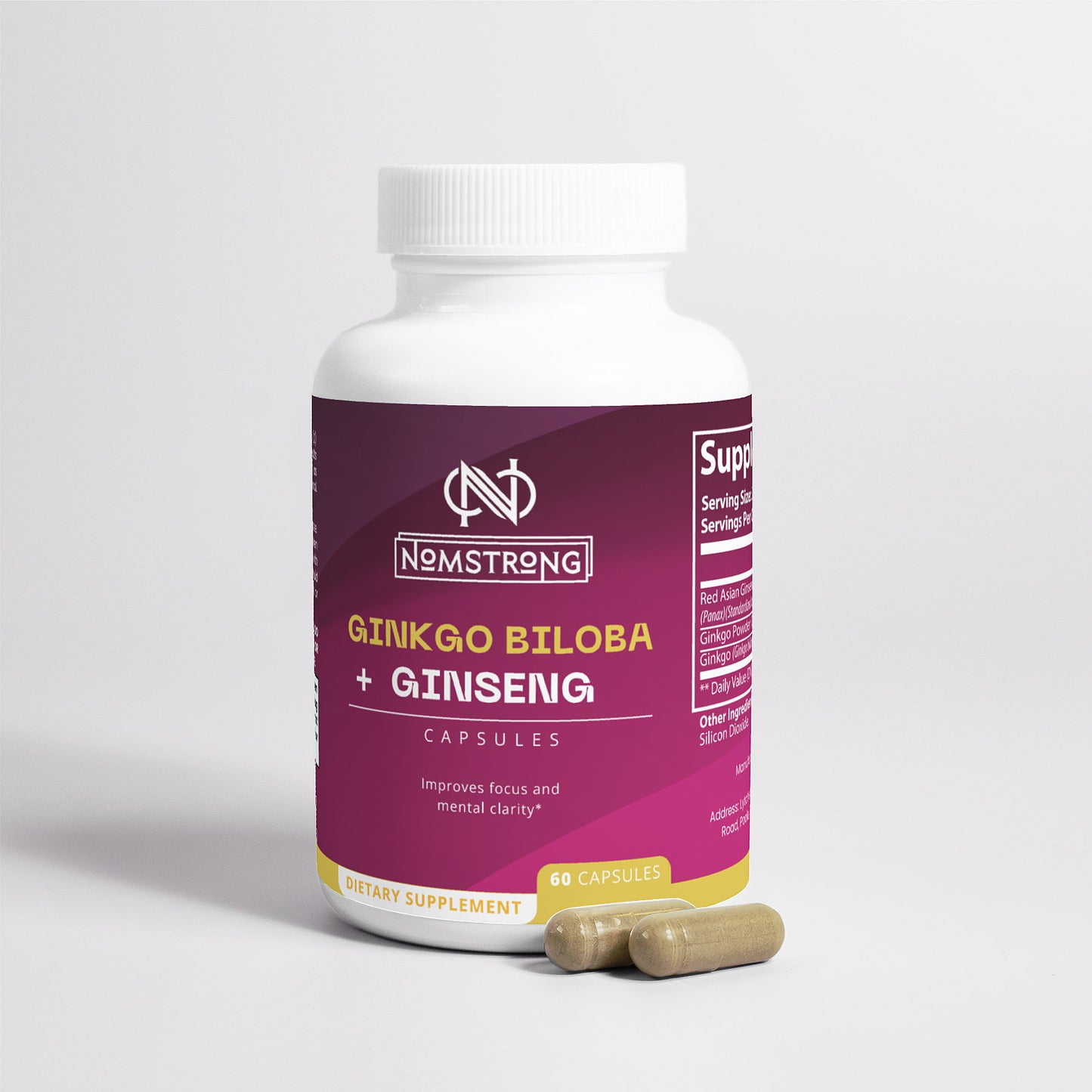 Ginkgo Biloba + Ginseng